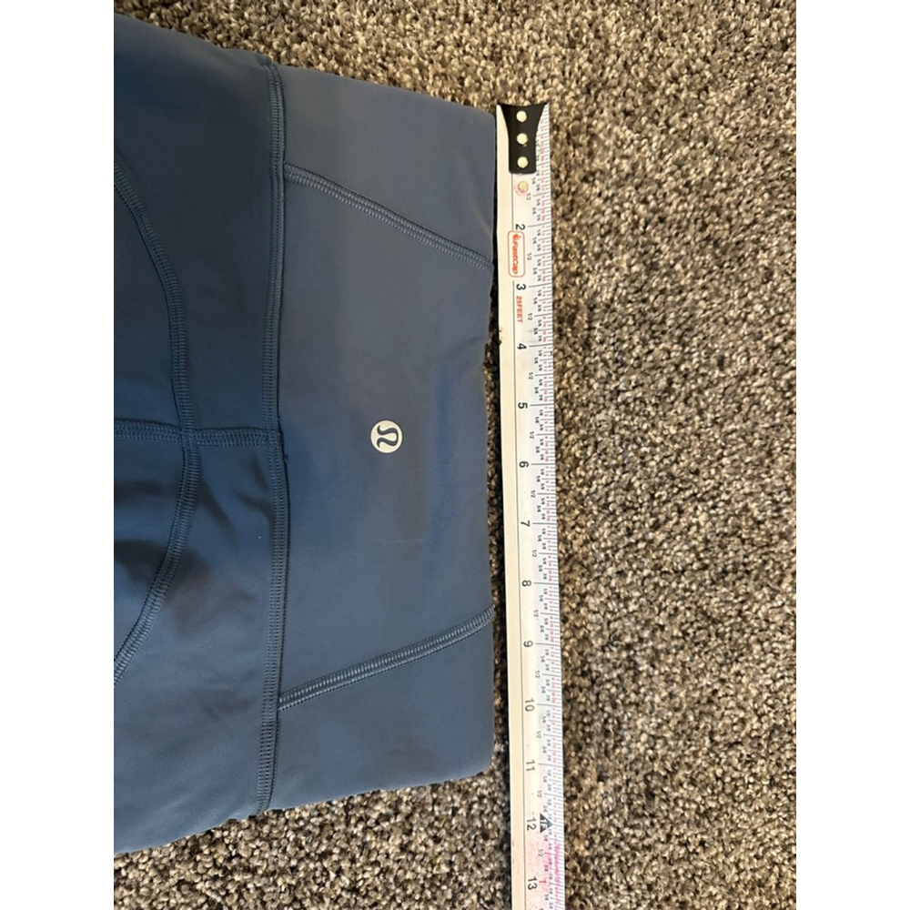 Lululemon Fine Force High Rise Tight 28" Size 4 Iron Blue - Picture 9 of 9